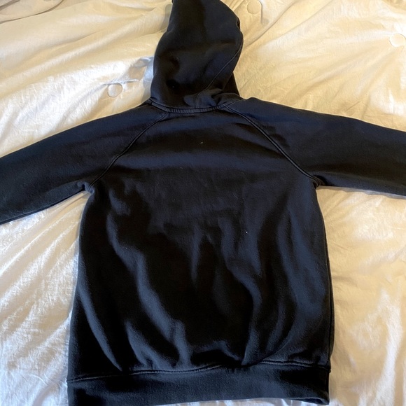 Youth Large Black Under Armor Hoodie - Picture 4 of 4